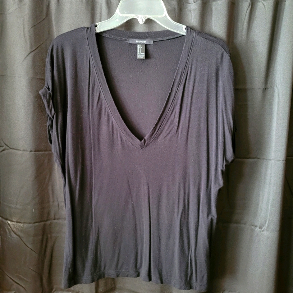 Deep V T-shirt